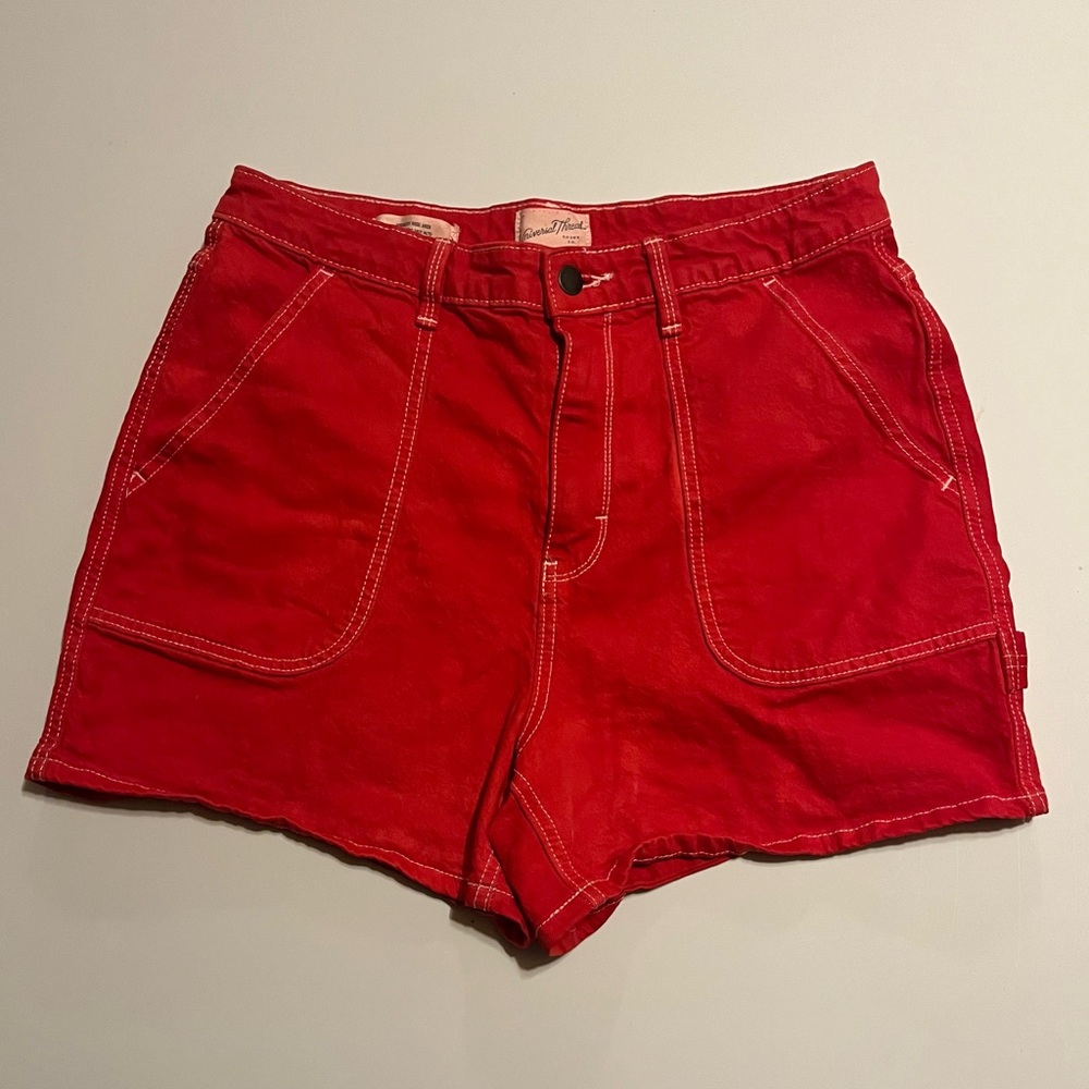 Universal Thread Red Women's Cargo Shorts